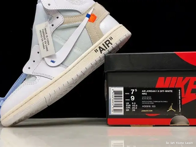 1 High Jordan Retro White Off-White AQ0818-100 Air 0623